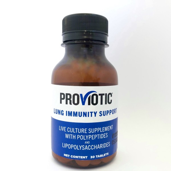 ProViotic Lung Immunity Support Live Culture Food Suplement 30 Tablets